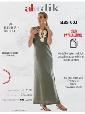 Daily Maxi Dress pattern PDF