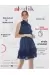 Double Layer Ruffle Mini Dress Sewing Pattern PDF