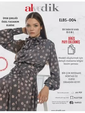 Elbise Dikiş Kalıbı İpek Saten PDF